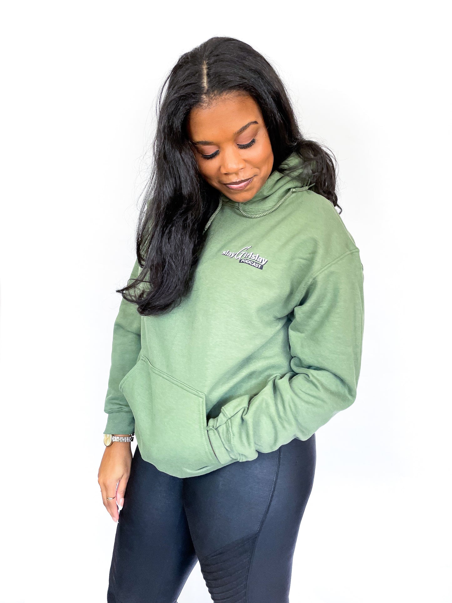 Official Slay Girl Slay Podcast Hoodie - Green